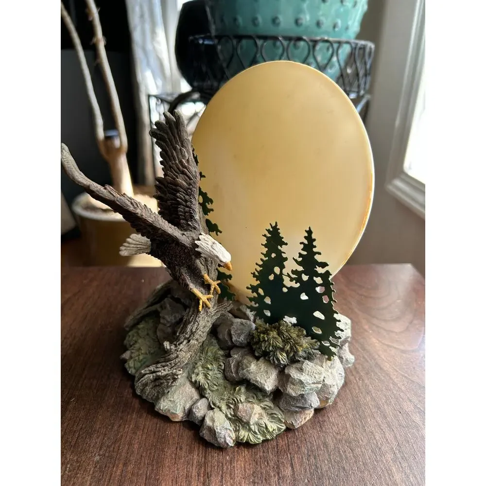 The Bradford Exchange Sea to Shining Sea America The Beautiful lamp cabin decor